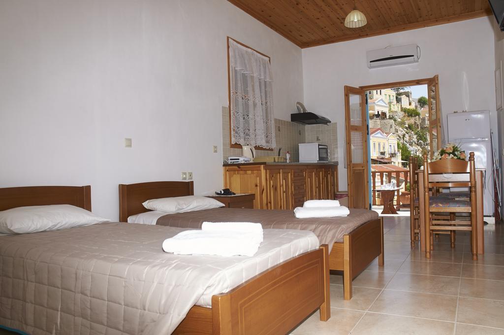 Athina Studios Simi Dış mekan fotoğraf